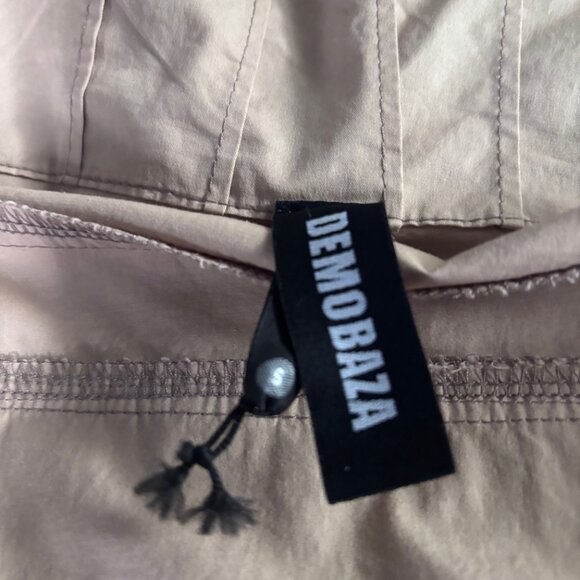Demobaza SS23 'Revive' Assymetrical Shirt Tan Small - Picture 6 of 6
